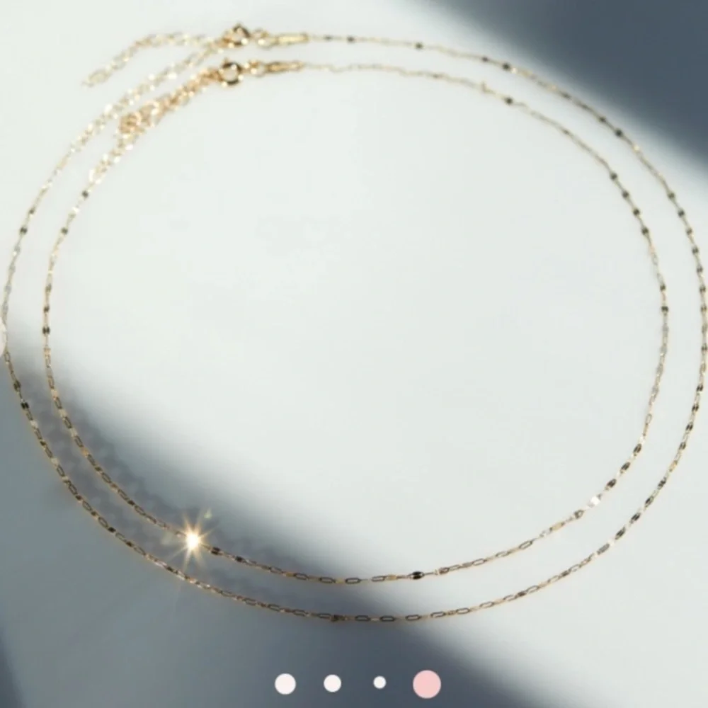 SOLD ! Catbird Tinsel Chain Necklace Choker 16.75” - Picture 1 of 11